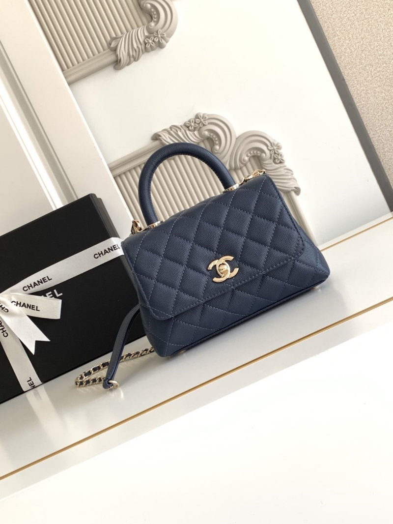 Ch**el top handle bags